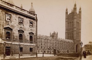 Victoria Tower delle Houses of Parliament da English Photographer