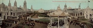 Vista dal Palazzo delle Arti Decorative, Esposizione Franco-Britannica, Londra, 1908 da English Photographer