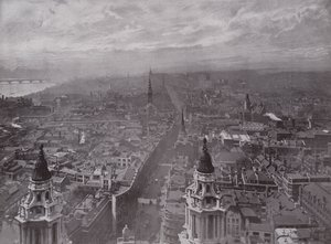 Vista da San Paolo, guardando a Ovest da English Photographer