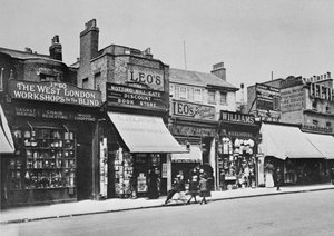 Vista di Notting Hill Gate, c.1913 da English Photographer