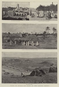 Vedute di Biskra, un