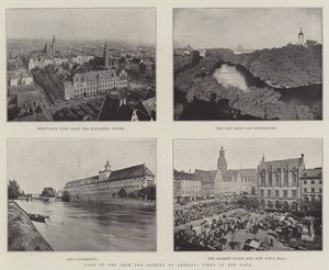 Visita dello Zar e della Zarina a Breslavia, vedute della città da English Photographer