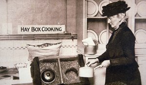 Prima Guerra Mondiale: cucina economica con una Scatola di Fieno