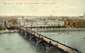 Waterloo Bridge e Somerset House da English Photographer