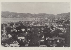 Wellington, Nuova Zelanda, dove il Duca di Cornovaglia e York arriva il 18 giugno da English Photographer