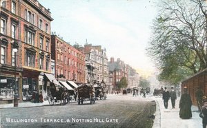 Wellington Terrace e Notting Hill Gate da English Photographer