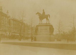 Statua di Wellington a Hyde Park, Londra da English Photographer