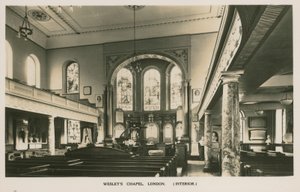 Cappella di Wesley, Londra da English Photographer