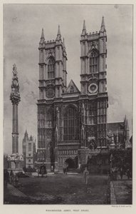 Abbazia di Westminster, facciata ovest da English Photographer