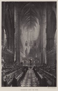 Abbazia di Westminster, il coro da English Photographer