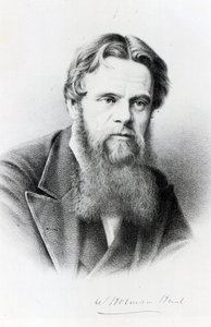 William Holman Hunt, incisione da una fotografia, c.1865 da English Photographer