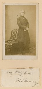 William Macready, attore da English Photographer