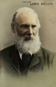 William Thomson, 1° Barone Kelvin (1824-1907), fisico e ingegnere britannico (foto colorata) da English Photographer