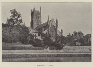 Cattedrale di Worcester da English Photographer