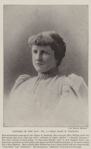 Scrittori del Giorno, Miss Mary E Wilkins da English Photographer