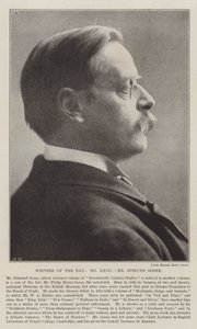 Scrittori del giorno, Mr Edmund Gosse da English Photographer