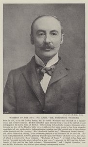 Scrittori del giorno, signor Frederick Wedmore da English Photographer