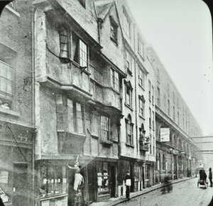 Wych Street: vista ovest, 1890