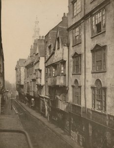 Wych Street, lato sud, guardando a est, Londra