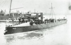 Cantieri navali Yarrow and Company, Isle of Dogs, torpediniera n. 80, Londra, 1887