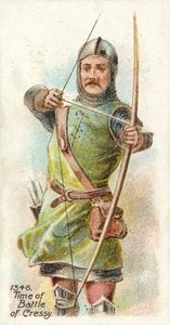 1346, Tempo della Battaglia di Cressy da English School