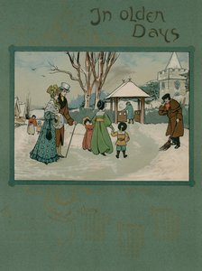 Calendario del 1905 con versi di Alfred Austin da English School
