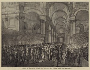 23 aprile 1789, Re Giorgio III visita St Paul