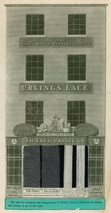 392 Strand, Londra; Geo. Fred. Urling & Co, produttori di merletti da English School