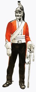 3° Reggimento di Dragoni 1812 Soldato