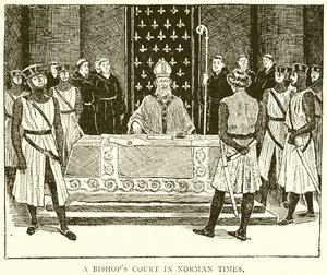 Un Tribunale Vescovile in Tempi Normanni da English School
