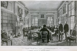 Un Consiglio di Gabinetto a 10 Downing Street