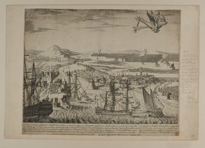 Una caricatura della Guerra di Successione Austriaca, pubblicata da G. Foster, Londra, 1743 da English School