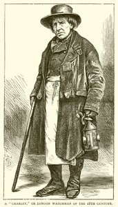 Un Charley, o Guardiano di Londra del XVIII secolo