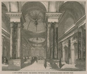 Un palazzo bancario della città da English School