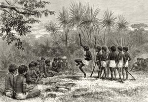 Un Corroboree, c.1880, da 