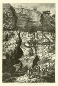 Una Miniera di Diamanti a Kimberley, Griqualand West