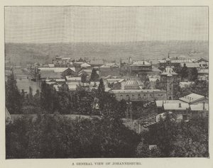Una Veduta Generale di Johannesburg da English School