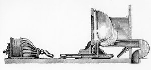 Un gabinetto brevettato da George Jennings da English School