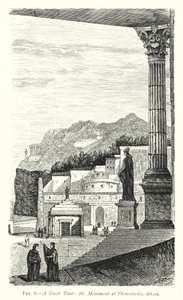 Tomba Greca, il Monumento di Temistocle, Atene