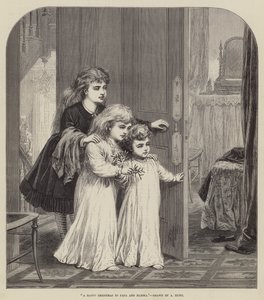 Un felice Natale a papà e mamma (incisione) da English School