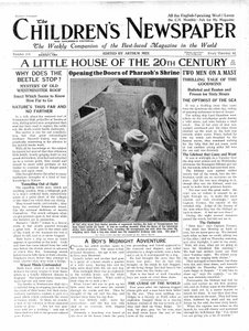 Una piccola casa del XX secolo, prima pagina di 