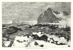 Un villaggio delle Lofoten durante la stagione della pesca da English School