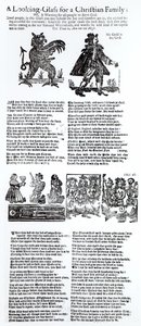 Uno specchio per una famiglia cristiana, c.1665 da English School
