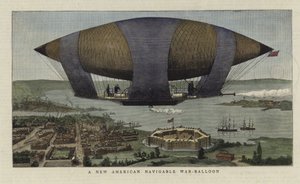 Un nuovo pallone da guerra navigabile americano da English School