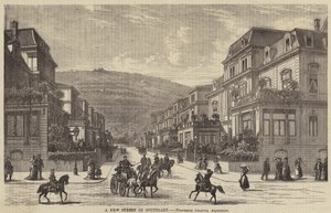 Una nuova strada a Stoccarda (incisione)