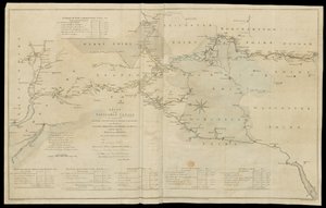 Piano dei Canali Navigabili ora in costruzione nelle Parti Interne del Regno, per aprire una Comunicazione ai Porti di Londra, Bristol, Liverpool e Hull, con le città e i fiumi adiacenti. / Di James Brindley Ingegnere. / Disegnato da Rob.t Whitworth. da English School