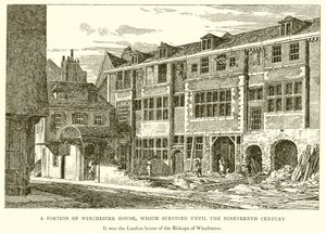 Una parte della Winchester House, sopravvissuta fino al XIX secolo