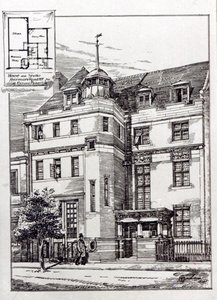 Studio di uno scultore, 1892 da English School