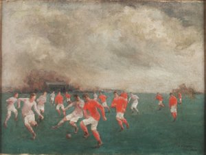 Partita di calcio, 1920 da English School