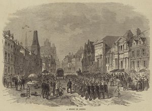Una strada ad Amiens